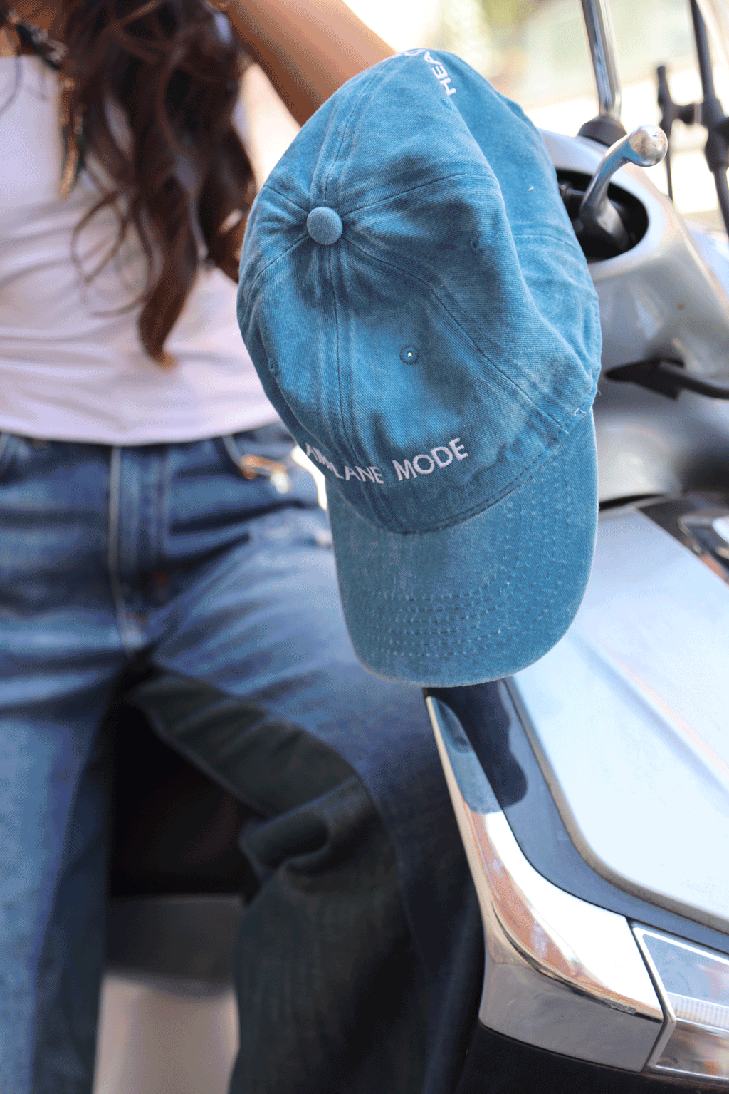 "AIRPLANE MODE" cap